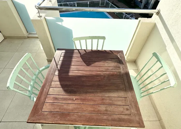 Canelita Con Piscina, Soleada Terraza Amplia Wifi Y Parking דירה *
